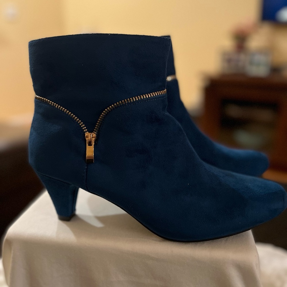 Teal Boots
